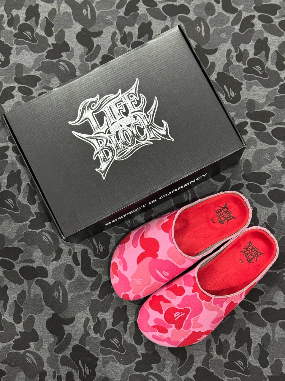 MULE ''CAMOUFLAGE'' PINK