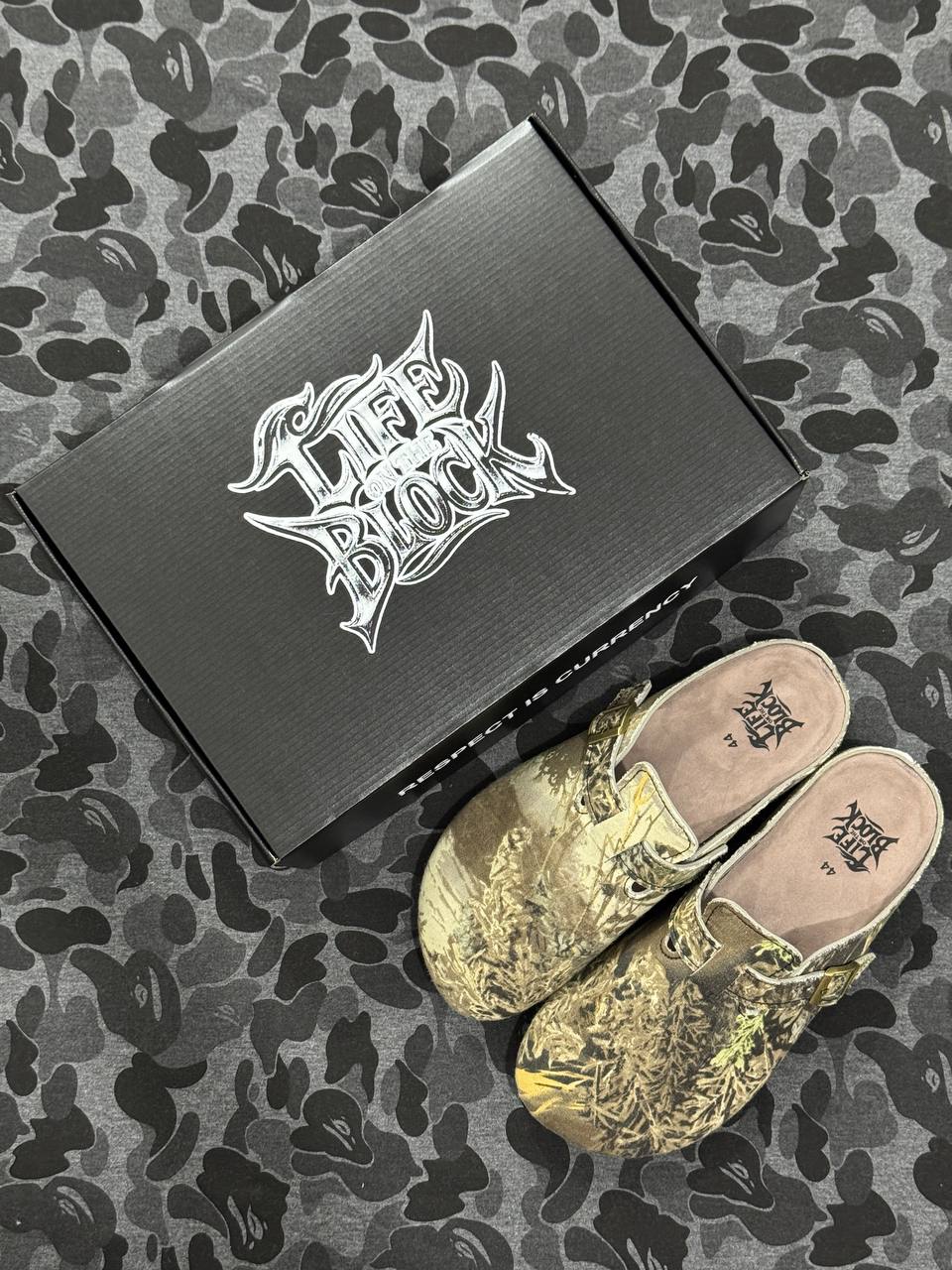 CLOGS ''REAL TREE'' LIGHT COLOR